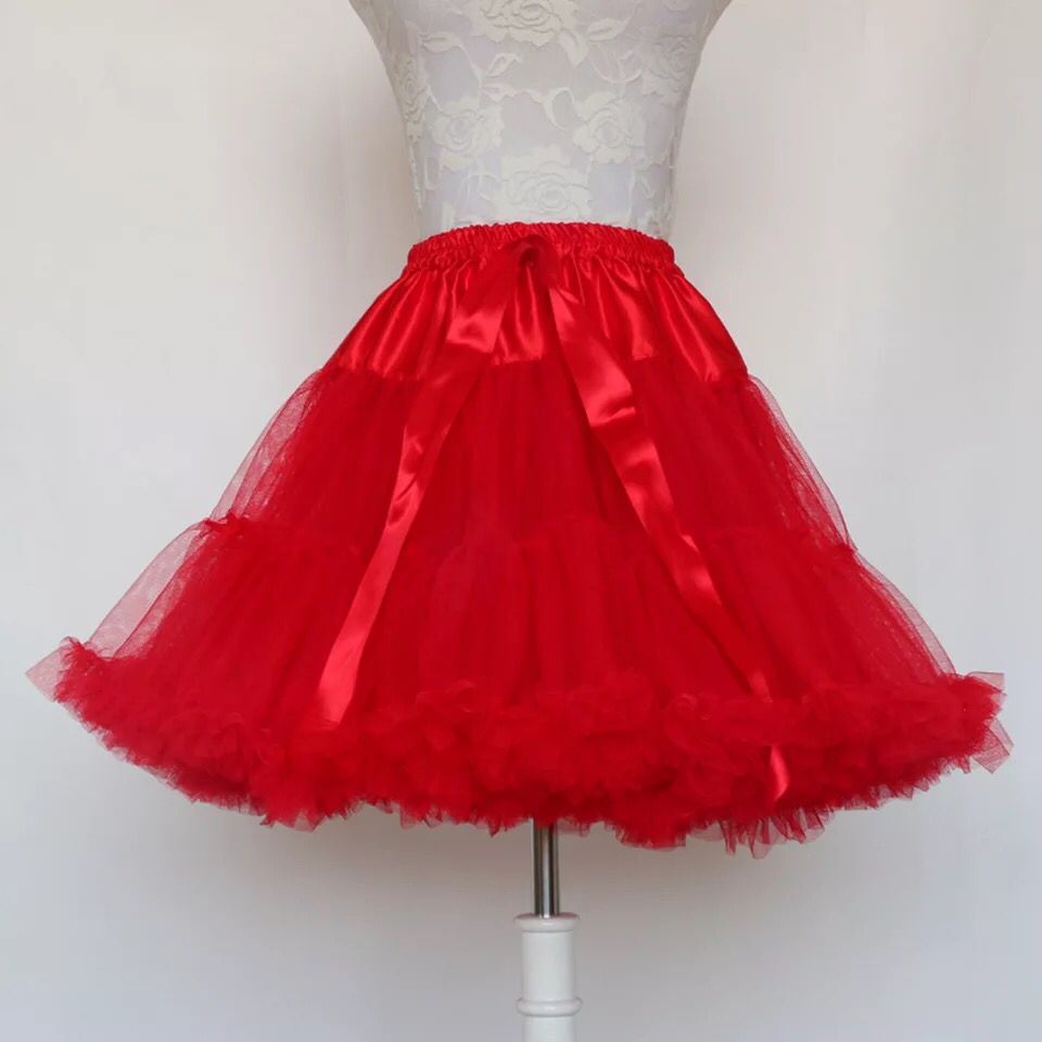 Ball Gown Underskirt Cosplay Swing Short Dress Petticoat Lolita Petticoat Ballet Tutu Skirt Rockabilly Crinoline for wedding occasion gown