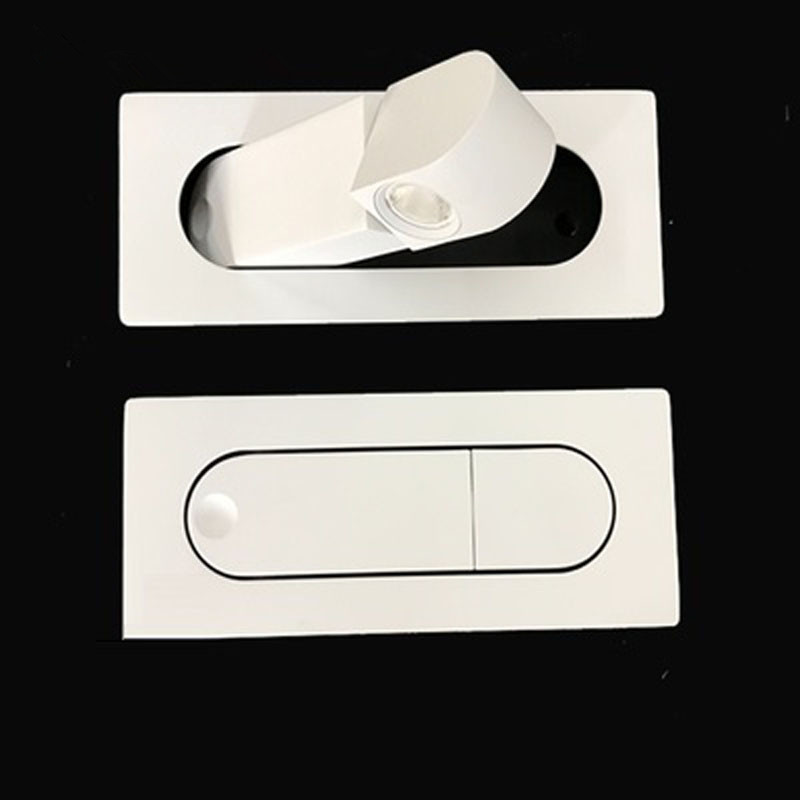 Bedroom Embedded Indoor LED Wall Light Bedside Reading Lamp Folding Recessed Wall Lamp Hotel Cafe Angle Adjustable Wall Light