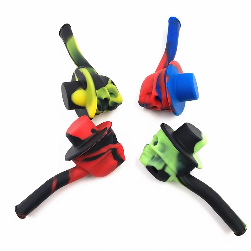 Cheap Good Quality Silicone Smoking Pipes Skull tobacco hand pipes metal bowl silicone lid smoking accessories pipes
Cheap Good Quality Silicone Smoking Pipes Skull tobacco hand pipes metal bowl silicone lid smoking accessories pipes