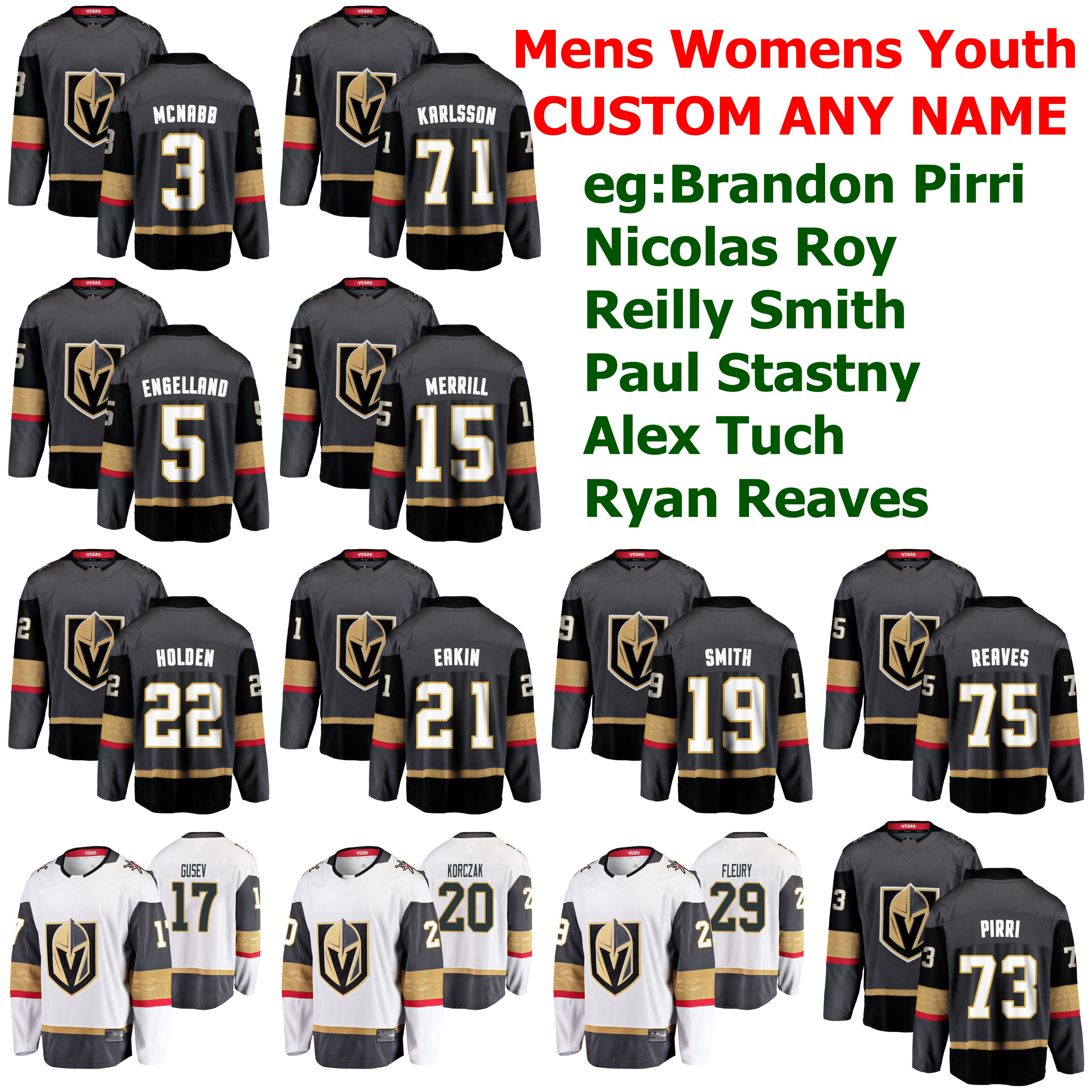 Vegas Golden Knights Hockey Jerseys Womens Kids Brandon Pirri Jersey Nicolas Roy Reilly Smith Paul Stastny Alex Tuch Custom Stitched, Youth black golden edition
Vegas Golden Knights Hockey Jerseys Womens Kids Brandon Pirri Jersey Nicolas Roy Reilly Smith Paul Stastny Alex Tuch Custom Stitched, Youth black golden edition