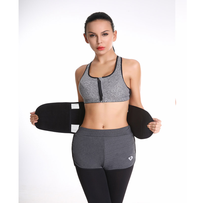 Xtreme Thermo Power Waist Cincher Underbust Control Corset Firm Waist Trainer Slimming Belly Hot Body Shaper Girdle Belt 9099