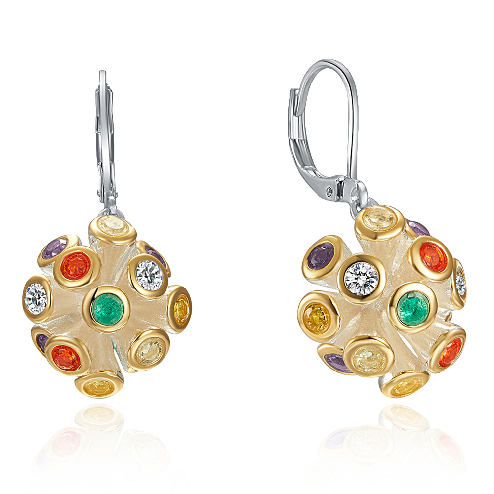 Lovely Multi CZ Dangle Earrings Cute Jewellery Silver-Color Trend Jewelry Stunning earring for Women
Lovely Multi CZ Dangle Earrings Cute Jewellery Silver-Color Trend Jewelry Stunning earring for Women