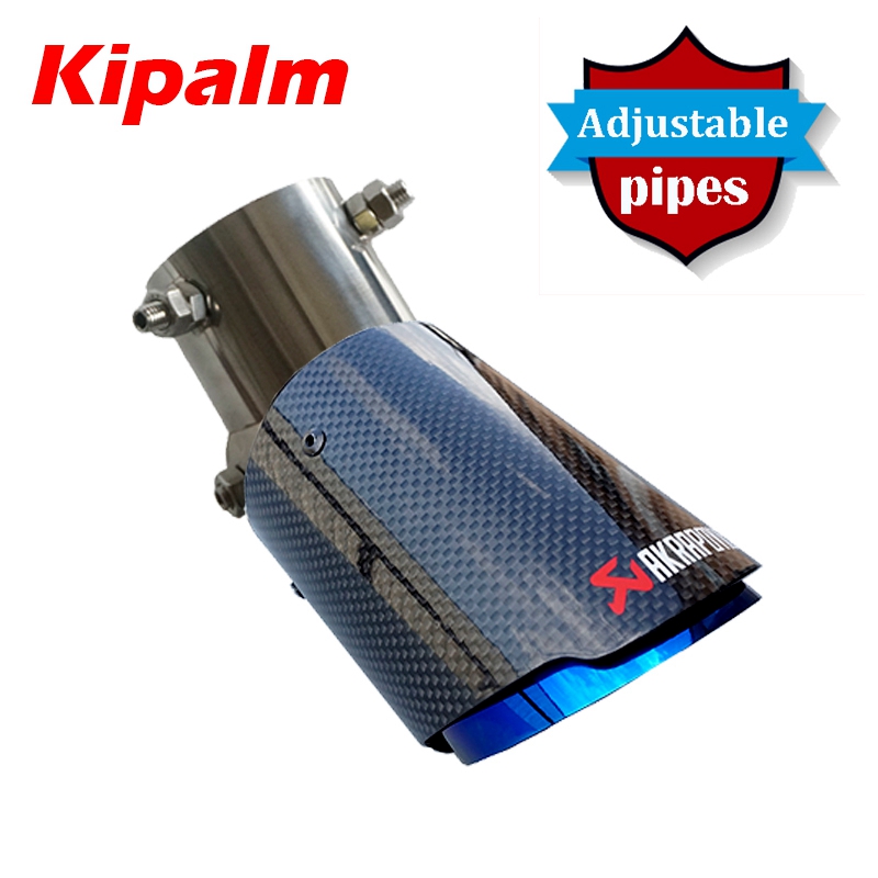 Angle Adjustable Akrapovic Muffler Tips Carbon Fibre Car Exhaust Pipe Straight Edge Carbon fiber muffler tip for vw audi
Angle Adjustable Akrapovic Muffler Tips Carbon Fibre Car Exhaust Pipe Straight Edge Carbon fiber muffler tip for vw audi