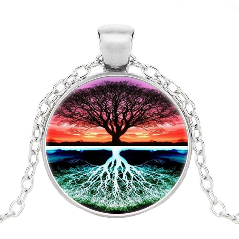 Hot Live Tree Of Life Photo Tibet Silver Cabochon Glass Pendant Chain Necklace Personalized jewelry gift
Hot Live Tree Of Life Photo Tibet Silver Cabochon Glass Pendant Chain Necklace Personalized jewelry gift
