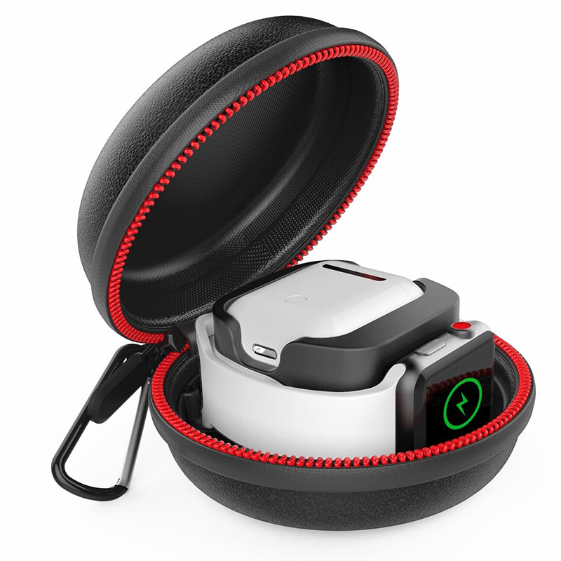 Fit for iWatch Series 7 6 5 4 Charging Stand for Apple Watch and Airpods, Waterproof Hard Protective Portable Travel Case Charger Dock
Fit for iWatch Series 7 6 5 4 Charging Stand for Apple Watch and Airpods, Waterproof Hard Protective Portable Travel Case Charger Dock