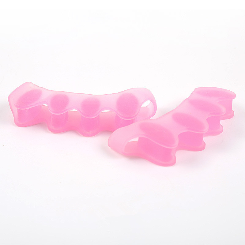 Silicone Bunion Corrector Toe Separators Foot Care Tool Hallux Valgus Corrector Straightener Spreader Free 5colors Separadores De Dedos