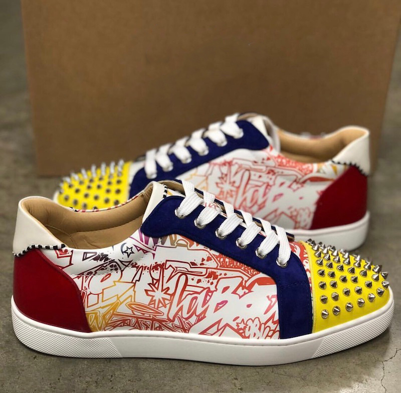 Best Red Bottom Seavaste Sneaker Men Trainers Junior Print Genuine Leather shoes Spike Crystal Women Shoes Top Quality Sport Sneakers, Color 3
Best Red Bottom Seavaste Sneaker Men Trainers Junior Print Genuine Leather shoes Spike Crystal Women Shoes Top Quality Sport Sneakers, Color 3