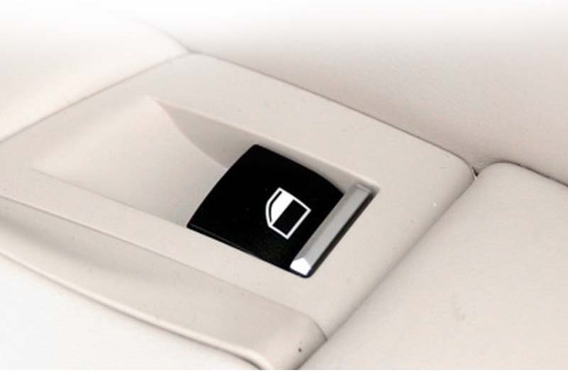 Car Right Front RF Inner Window Lift Switch Button Sequin Trim Auto Door Interior Autos Styling For BMW 7 Series F01 F02