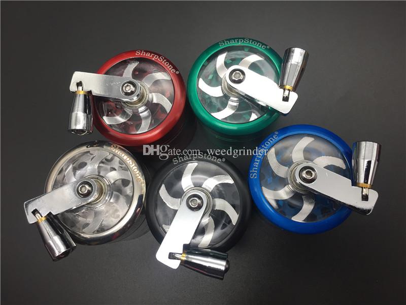50mm Metal hand crank grinder Sharpstone herb grinder with handle metal herbal Sharp stone smoking Grinder For smoking
50mm Metal hand crank grinder Sharpstone herb grinder with handle metal herbal Sharp stone smoking Grinder For smoking