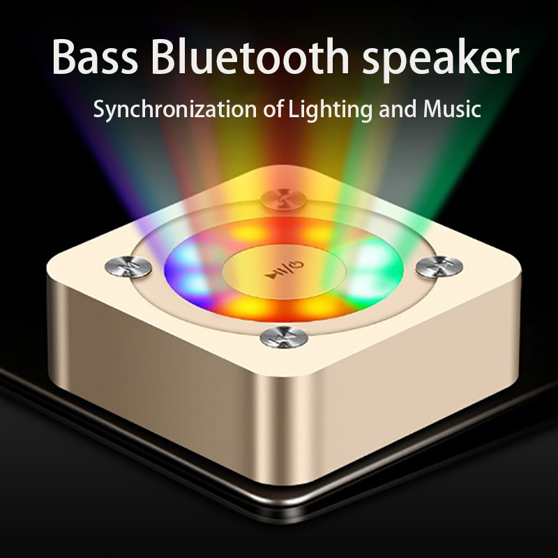Smart Bluetooth speakers classic portable stereo surround sound HD call denoise seven colors LED flashing lights Voice prompt suport TF card
Smart Bluetooth speakers classic portable stereo surround sound HD call denoise seven colors LED flashing lights Voice prompt suport TF card