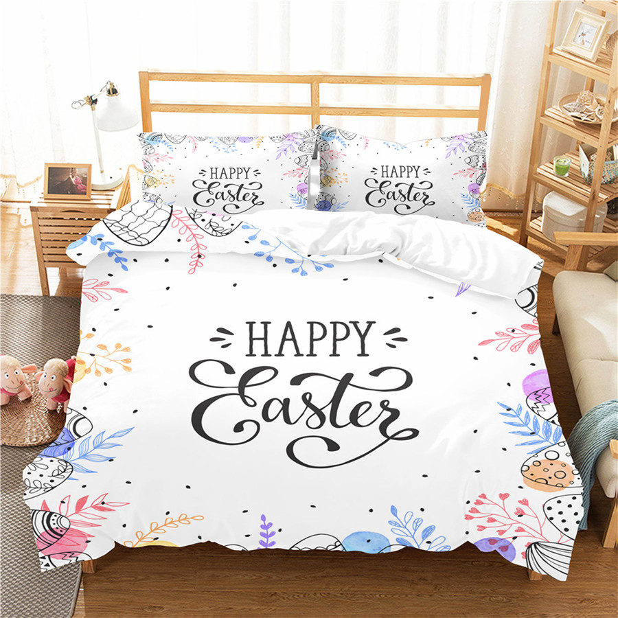 A Bedding Set 3D Printed Duvet Cover Bed Set Easter Day Home Textiles for Adults Bedclothes with Pillowcase #FHJ03, As pic
A Bedding Set 3D Printed Duvet Cover Bed Set Easter Day Home Textiles for Adults Bedclothes with Pillowcase #FHJ03, As pic