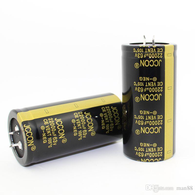 JCCON horn aluminum electrolytic capacitor 63v22000uf volume 35*70 audio amplifier audio