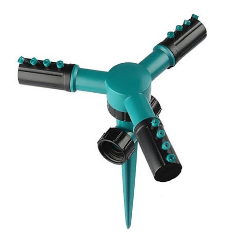Garden Water Sprinklers Lawn Sprinkler Automatic 360 Degree Rotating 3-arm Spray Nozzle Sprinkler System Garden Supplies, Blue
Garden Water Sprinklers Lawn Sprinkler Automatic 360 Degree Rotating 3-arm Spray Nozzle Sprinkler System Garden Supplies, Blue