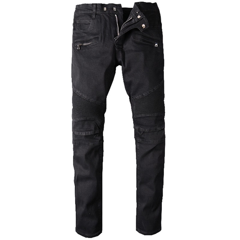 Men's Zip Pocket Biker Black Jeans for Moto Casual Classic Stretch Denim Pants Slim Fit Long Trousers Big Size 28-42, 964 balck
Men's Zip Pocket Biker Black Jeans for Moto Casual Classic Stretch Denim Pants Slim Fit Long Trousers Big Size 28-42, 964 balck