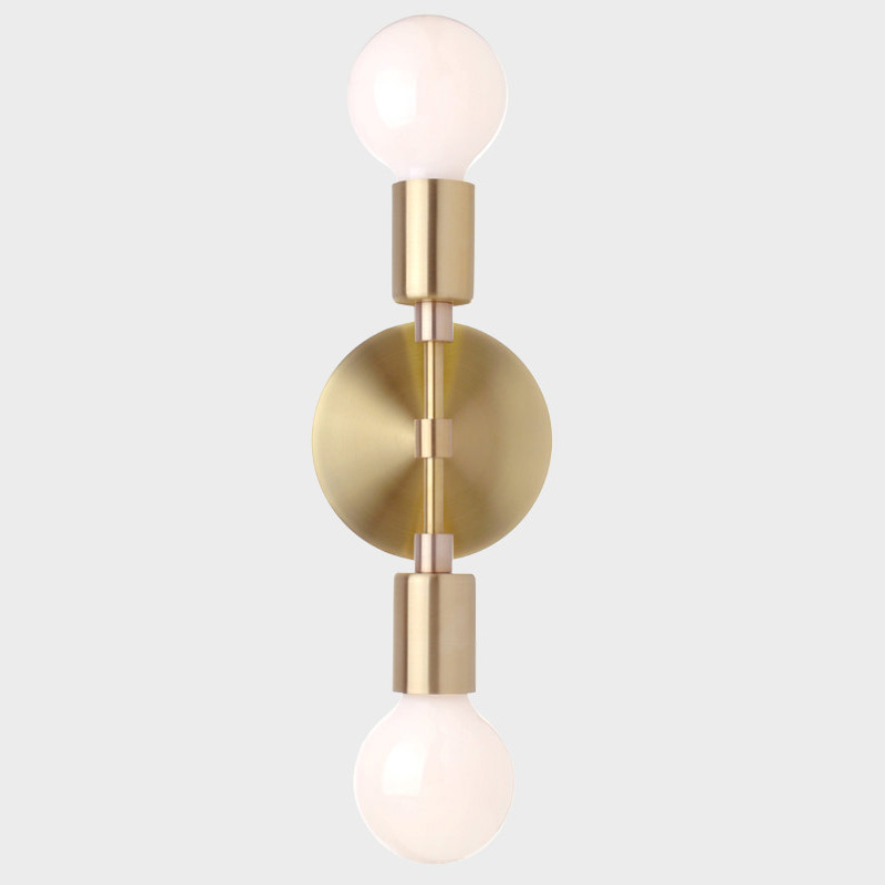 Two Lights Indoor Brass Wall Sconce E27 Wall Lamp Fixture Minimalist Bedroom Corridor Living Room Home Indoor Reading Lamp
Two Lights Indoor Brass Wall Sconce E27 Wall Lamp Fixture Minimalist Bedroom Corridor Living Room Home Indoor Reading Lamp