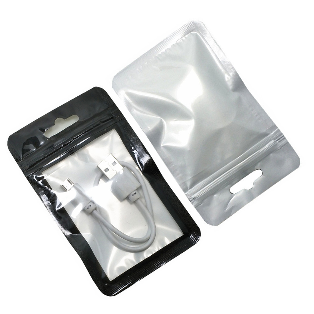 100PCS 10.5x15cm Plastic Package Bag with Hang Hole Grocery Data Line Resealable Zipper Pack Pouch Snack Nuts Storage Packaging Bag
100PCS 10.5x15cm Plastic Package Bag with Hang Hole Grocery Data Line Resealable Zipper Pack Pouch Snack Nuts Storage Packaging Bag