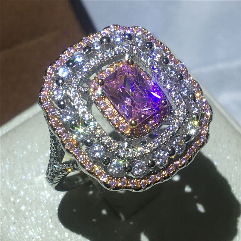 choucong Bohemia Style Couple Engagement Wedding Band ring Pink Diamond Cz White gold filled Rings For Women men Jewelry
choucong Bohemia Style Couple Engagement Wedding Band ring Pink Diamond Cz White gold filled Rings For Women men Jewelry