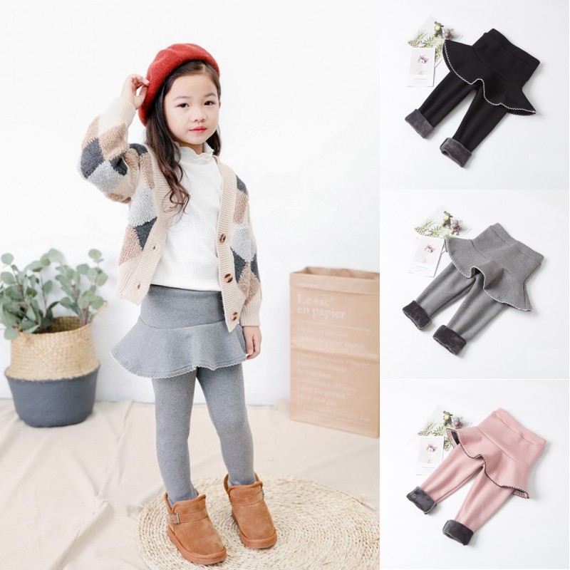Kid Girl Skirt Pants Fake two pieces Skirt Leggings Winter Christmas New Year Skit Tights Kids Princess Keep Warm Trousers
Kid Girl Skirt Pants Fake two pieces Skirt Leggings Winter Christmas New Year Skit Tights Kids Princess Keep Warm Trousers