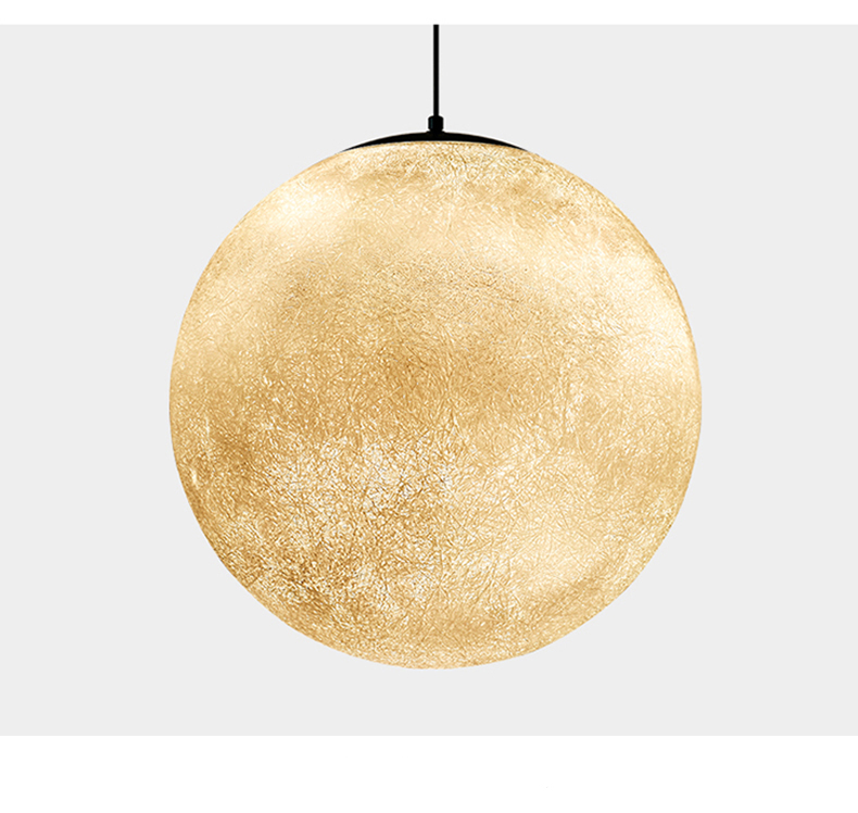 Hot Sale LED Pendant Lights Moon Light Indoor Lighting Office Study Lamp Chandelier Celestial Ball Lamps Creativity Factory Outlet