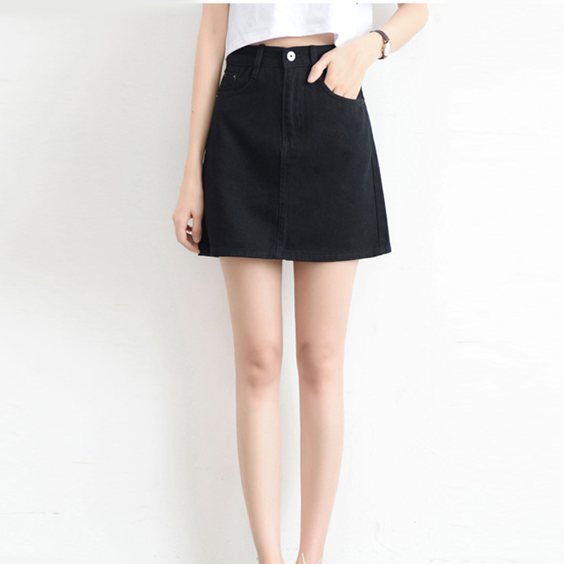 Kalenmos Women Denim Mini Skirt Sexy Summer High Waist Korean Black Blue Hip Cotton Casual Jeans Short Skirts Harajuku Plus Size
Kalenmos Women Denim Mini Skirt Sexy Summer High Waist Korean Black Blue Hip Cotton Casual Jeans Short Skirts Harajuku Plus Size