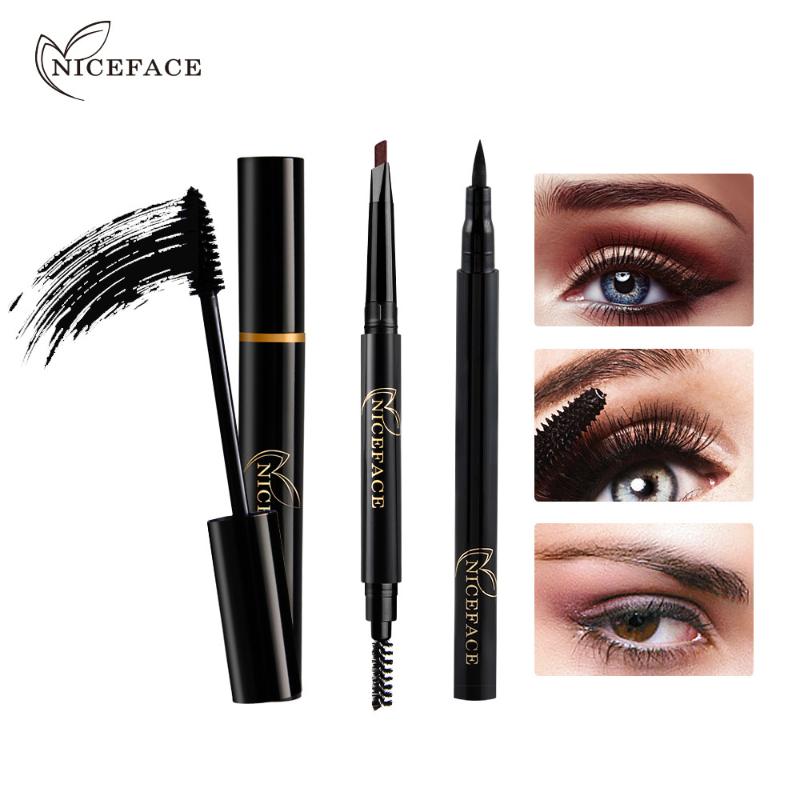 NICEFACE 5 colors to choose eye make-up kit containing Liquid eyeliner + mascara + eyebrow pencil good quanlity kits
NICEFACE 5 colors to choose eye make-up kit containing Liquid eyeliner + mascara + eyebrow pencil good quanlity kits