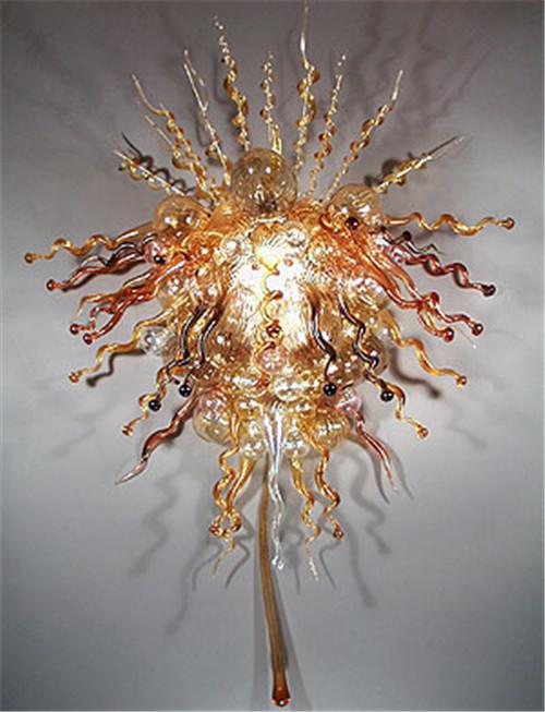 Modern Glass Flower Ceiling Lamp LED Flush Mount Ceiling Chandelier Lights Fixture Home Lamps for Living Room Bedroom Kitchen