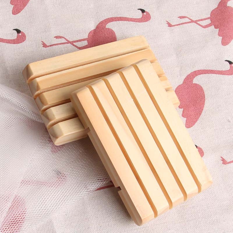 New Natural Wooden Soap Dishes Soap Tray Holder Wash Shower Storage Stand Bath Shower Plate Case Bathroom Accessories, 10.5*6.5*1.5cm
New Natural Wooden Soap Dishes Soap Tray Holder Wash Shower Storage Stand Bath Shower Plate Case Bathroom Accessories, 10.5*6.5*1.5cm