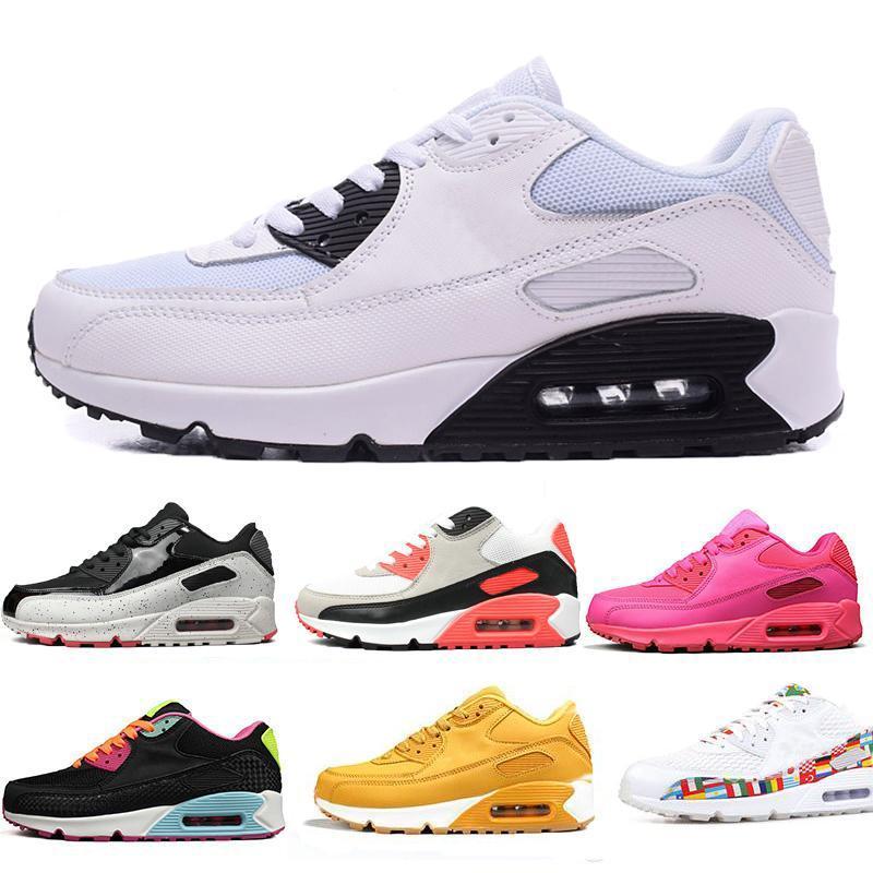 

Top Brand 90 90s Shoes Mens Trainers Deisgner Sneakers Womens Run Shoe Pink Oreo Classic Triple White Black Jogging Walking Tennis Off 36-45