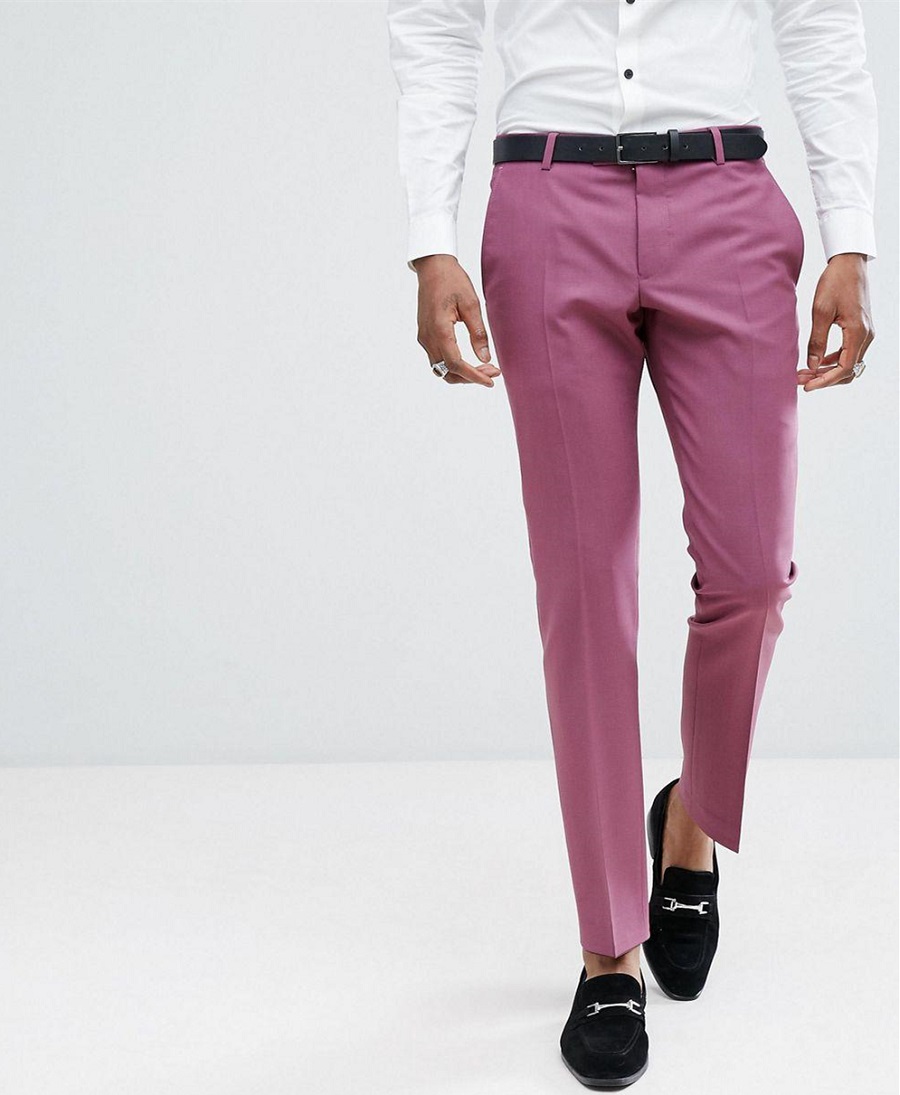 High Quality Groom Wedding Tuxedos Slim Fit 3 Pieces Notched Lapel Mens Groomsmen Suits Best Man Prom Party Blazer(Jacket+Vest+Pants)