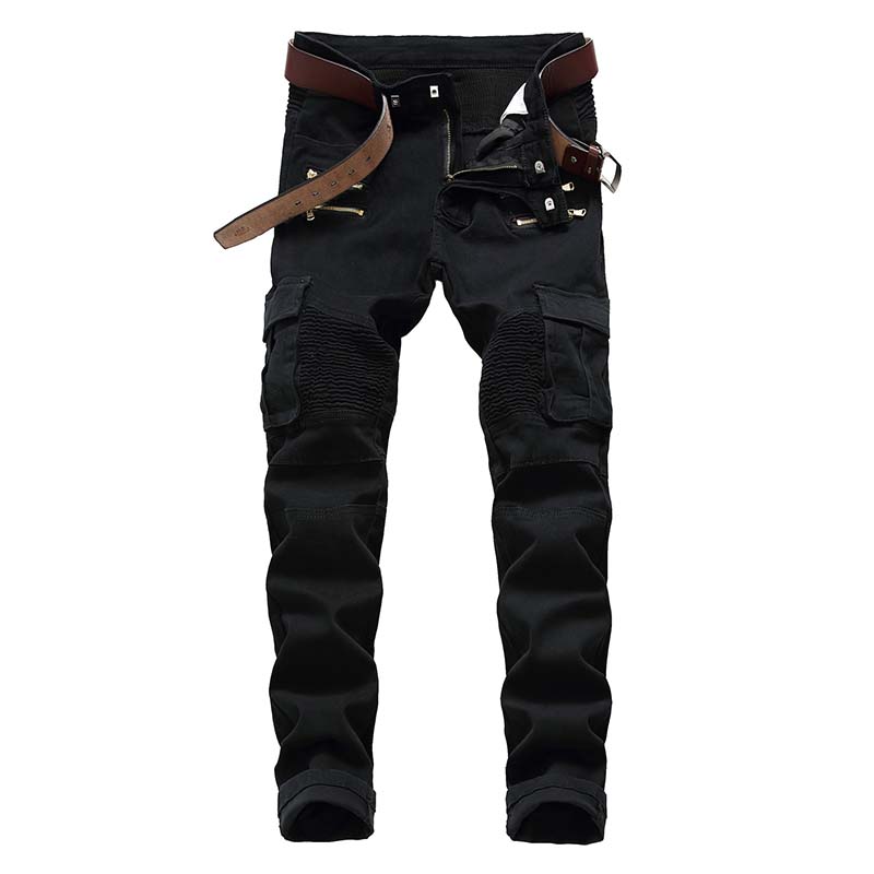 Men Biker jeans denim Pants Pocket Draped Panelled Zipper Fashion Top quality, T-1677
Men Biker jeans denim Pants Pocket Draped Panelled Zipper Fashion Top quality, T-1677