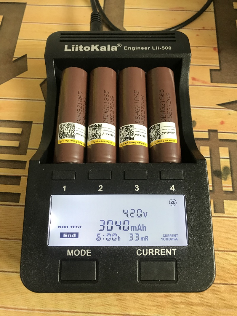 HG2 3.7V LiitoKala Lii-HG2 18650 18650 3000mah electronic cigarette Rechargeable battery power high discharge,30A large current
HG2 3.7V LiitoKala Lii-HG2 18650 18650 3000mah electronic cigarette Rechargeable battery power high discharge,30A large current