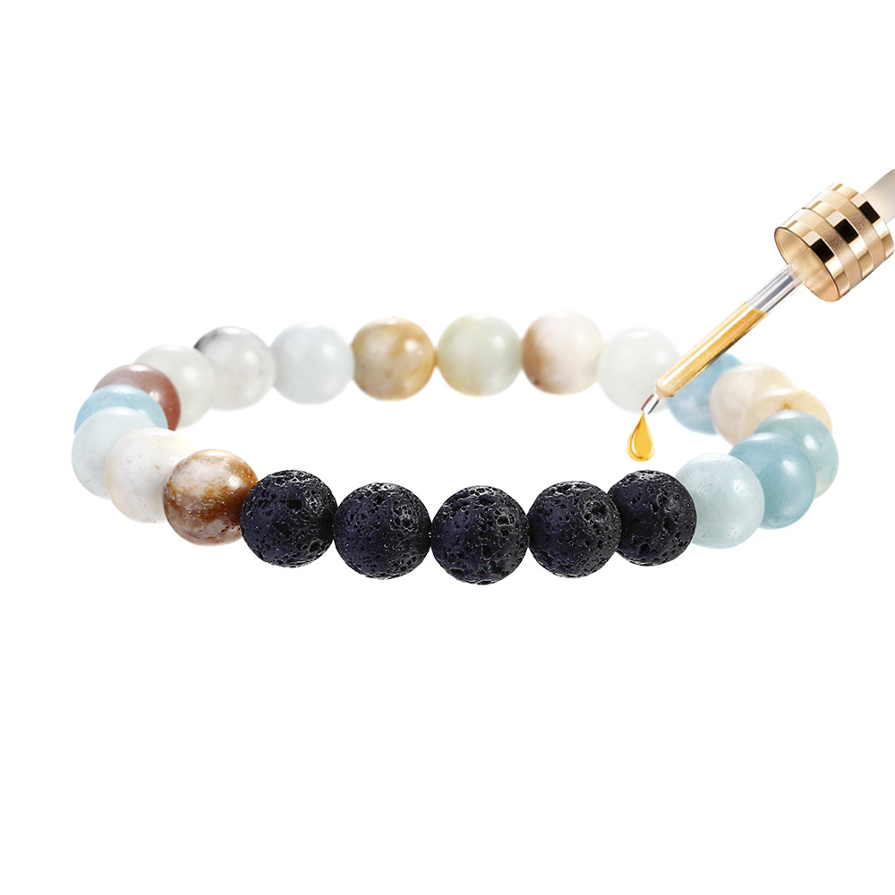 8MM Natural Black Lava Stone Bracelet DIY Aromatherapy Essential Oil Diffuser Bracelet For women jewelry
8MM Natural Black Lava Stone Bracelet DIY Aromatherapy Essential Oil Diffuser Bracelet For women jewelry