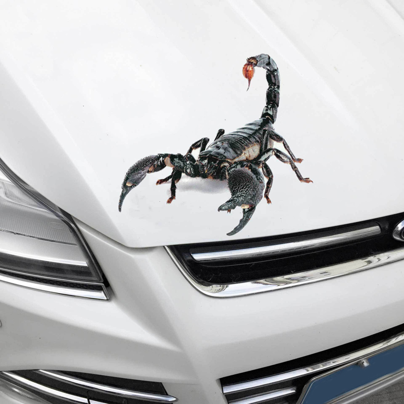 Car-styling Car Sticker 3D Animal Spider Vinyl Decals Home Stickers Auto Motorcycles Funny Halloween Stickers Exterior Accessories