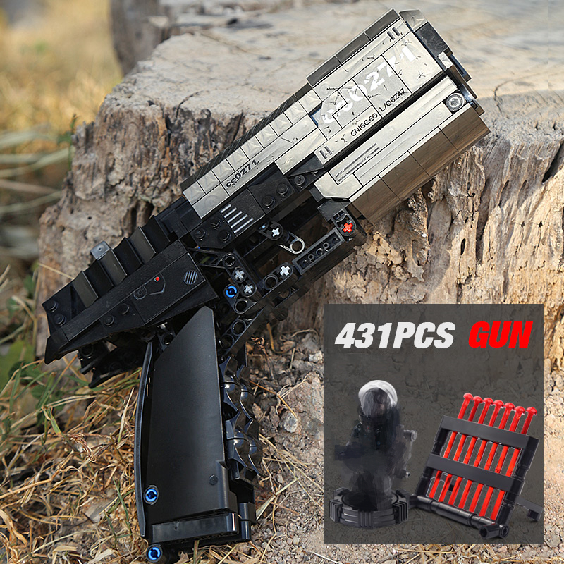 Technic Shooting Signal Gun Pistol Can Fire Bullets Building Blocks SEMBO 704301 Assembly Bricks Children Education Christmas Gifts Birthday
Technic Shooting Signal Gun Pistol Can Fire Bullets Building Blocks SEMBO 704301 Assembly Bricks Children Education Christmas Gifts Birthday