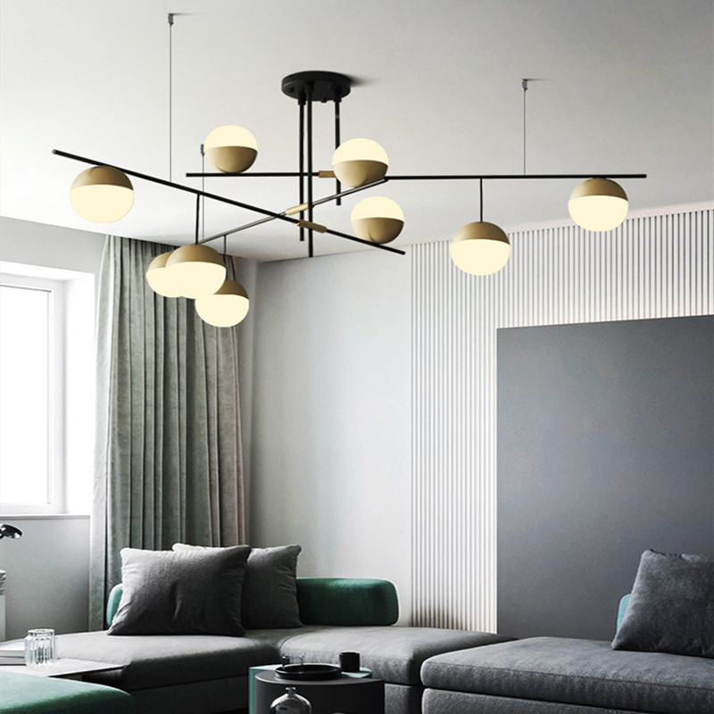 Modern led Light Living Room Chandelier Personality DiningRoom Kitchen Light Creative Study Model Room Glass Chandelier Lighting
Modern led Light Living Room Chandelier Personality DiningRoom Kitchen Light Creative Study Model Room Glass Chandelier Lighting
