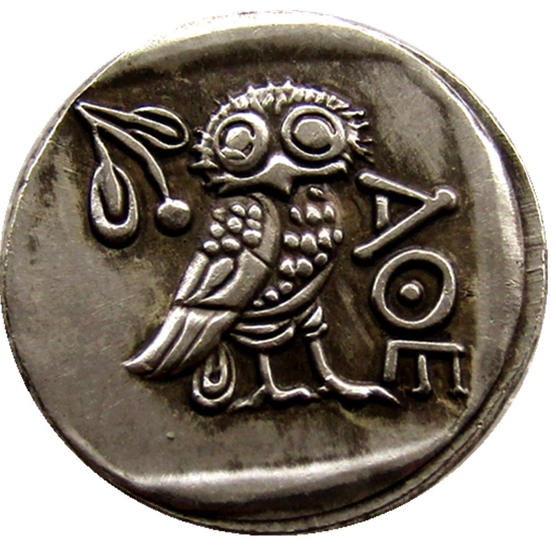 G(02)rare ancient coin Ancient Athens Greek Silver Drachm - Atena Greece Owl Drac Brass Craft Ornaments replica coins
G(02)rare ancient coin Ancient Athens Greek Silver Drachm - Atena Greece Owl Drac Brass Craft Ornaments replica coins