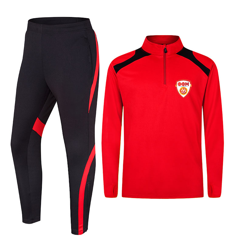 North Macedonia Football ClubTeam Men's Breathable Jacket Football Training Clothes Basketball Soccer Running Sports Wear Golf Casual Wear, Black;red
North Macedonia Football ClubTeam Men's Breathable Jacket Football Training Clothes Basketball Soccer Running Sports Wear Golf Casual Wear, Black;red