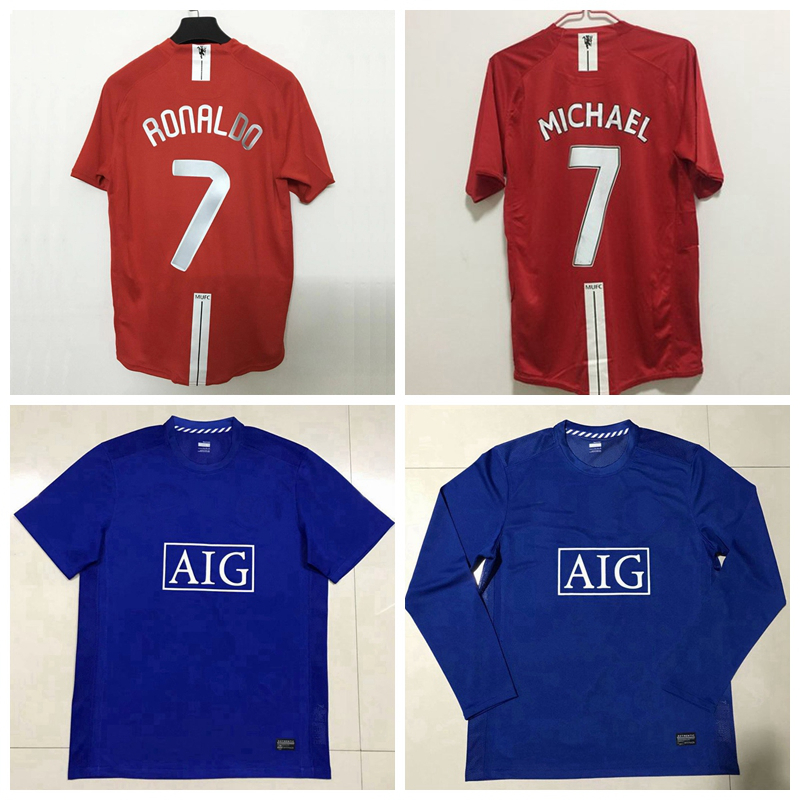 Retro 2007 2008 United soccer jerseys RONALDO ROONEY Manchester home away 07/08 Retro football shirt, 07/08 blue
Retro 2007 2008 United soccer jerseys RONALDO ROONEY Manchester home away 07/08 Retro football shirt, 07/08 blue