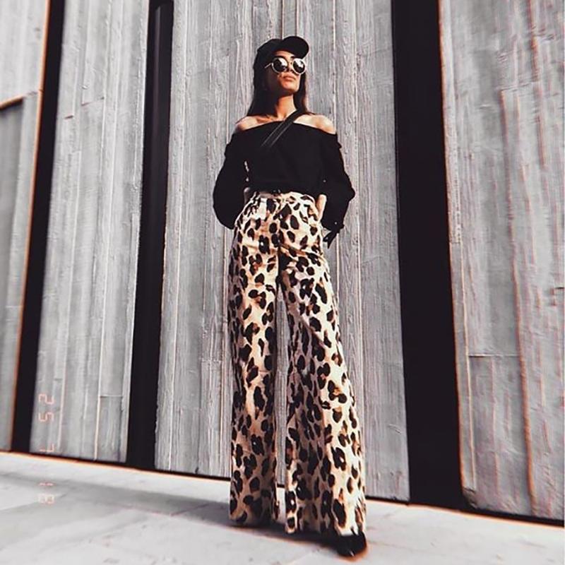Causal Women Autumn Leopard Pants Drawstring Bandage Wide Leg Pants Loose Straight Trousers Long Female Plus Size Trousers, Ivory
Causal Women Autumn Leopard Pants Drawstring Bandage Wide Leg Pants Loose Straight Trousers Long Female Plus Size Trousers, Ivory