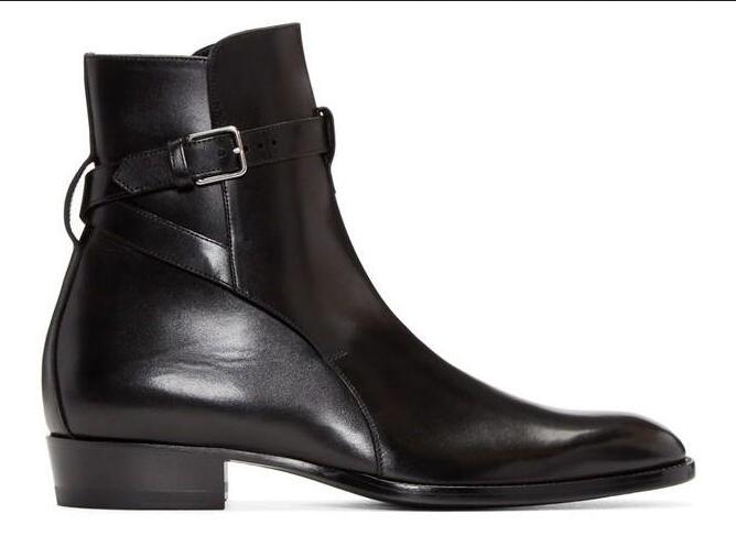 Men Wyatt Biker Boots Stacked Heel Genuine leather Anke Boots Men Battle Boots Plus Size 38-46, Black
Men Wyatt Biker Boots Stacked Heel Genuine leather Anke Boots Men Battle Boots Plus Size 38-46, Black