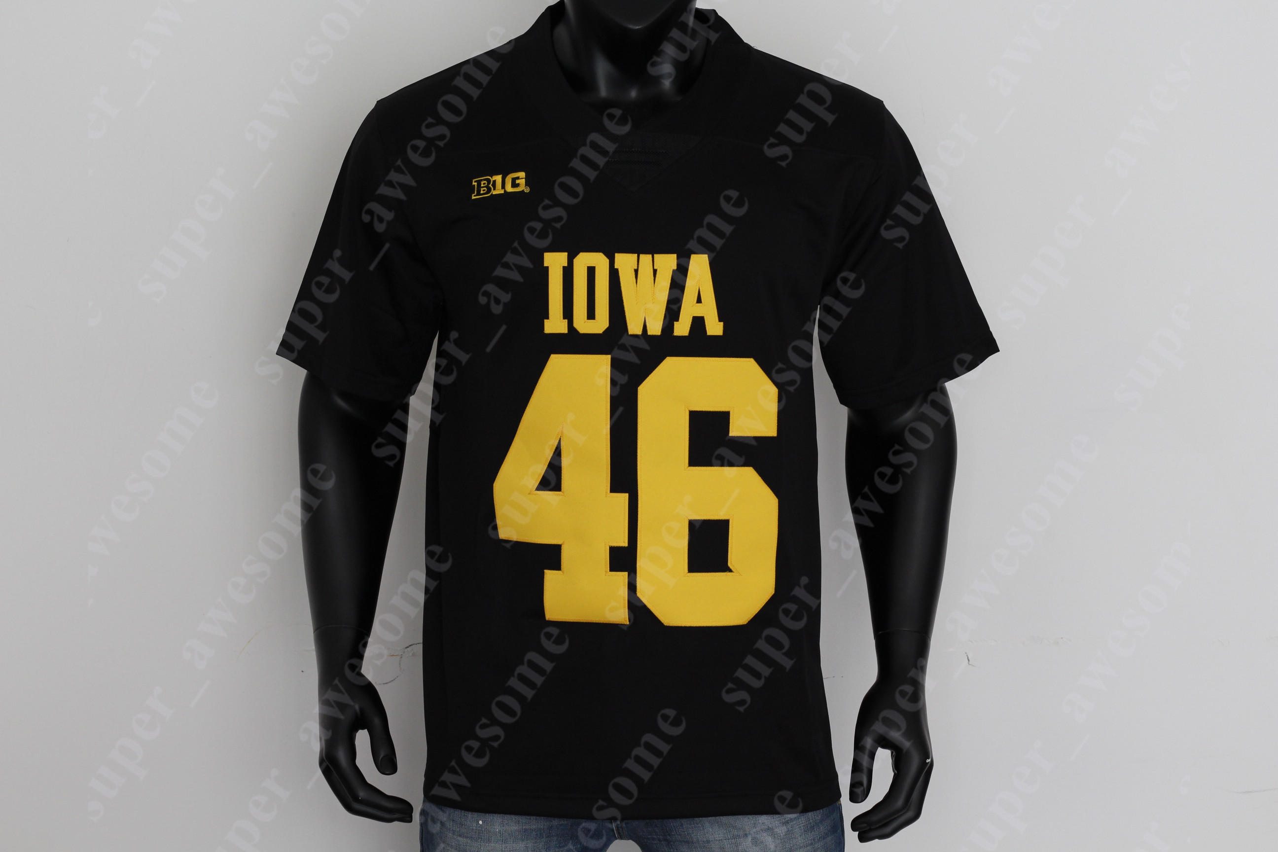 Hot Iowa Hawkeyes Football Jersey Cade McNamara Kaleb Johnson Reece Vander Zee Kamari Moulton Preston Ries Cooper DeJean Sam LaPorta George Kittle Bob