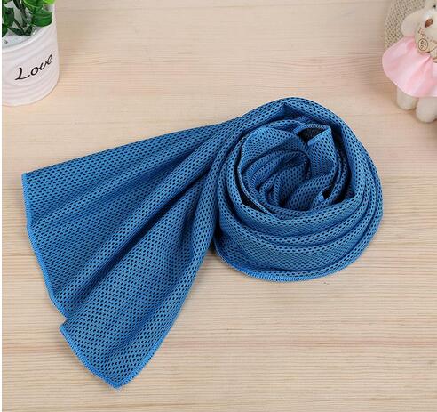 30x90cm Ice Cold Towel Cooling Summer Sunstroke Sports Exercise Cool Quick Dry Soft Breathable Cooling Towel with retail box SHU46