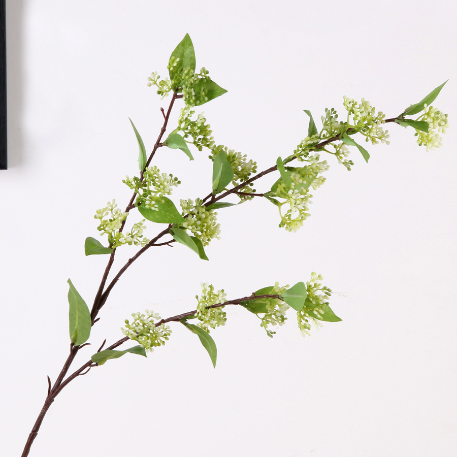 5 Pcs/Lot Simulation 3 fork single branch pearl fruit flower arrangement artificial plants fake flower wedding decoration layout diy wreath, White
5 Pcs/Lot Simulation 3 fork single branch pearl fruit flower arrangement artificial plants fake flower wedding decoration layout diy wreath, White