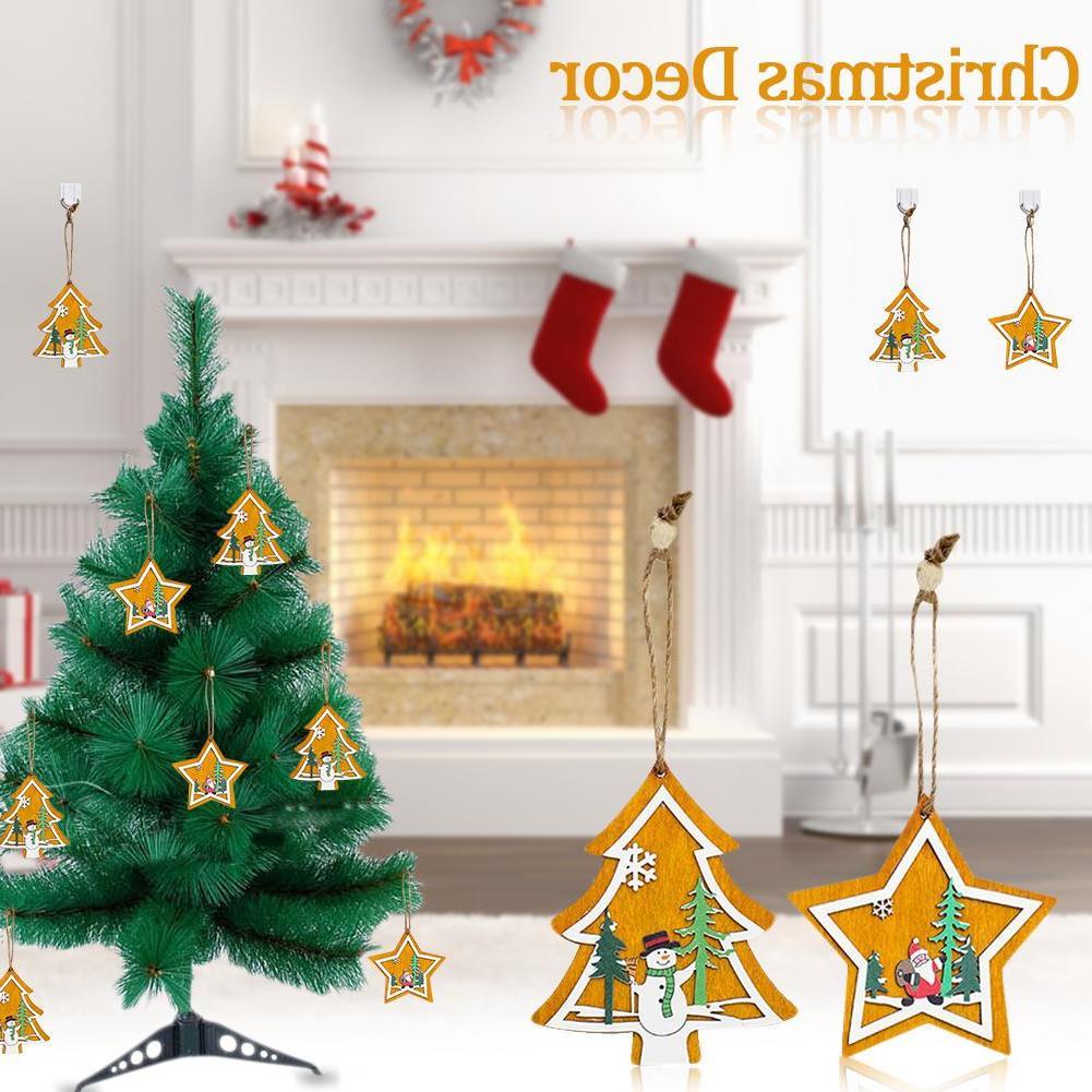Innovative Five-pointed Star Pendant Christmas Tree Decorative Pendant Rope Wooden Card Santa Claus Snowman Home Decor
Innovative Five-pointed Star Pendant Christmas Tree Decorative Pendant Rope Wooden Card Santa Claus Snowman Home Decor