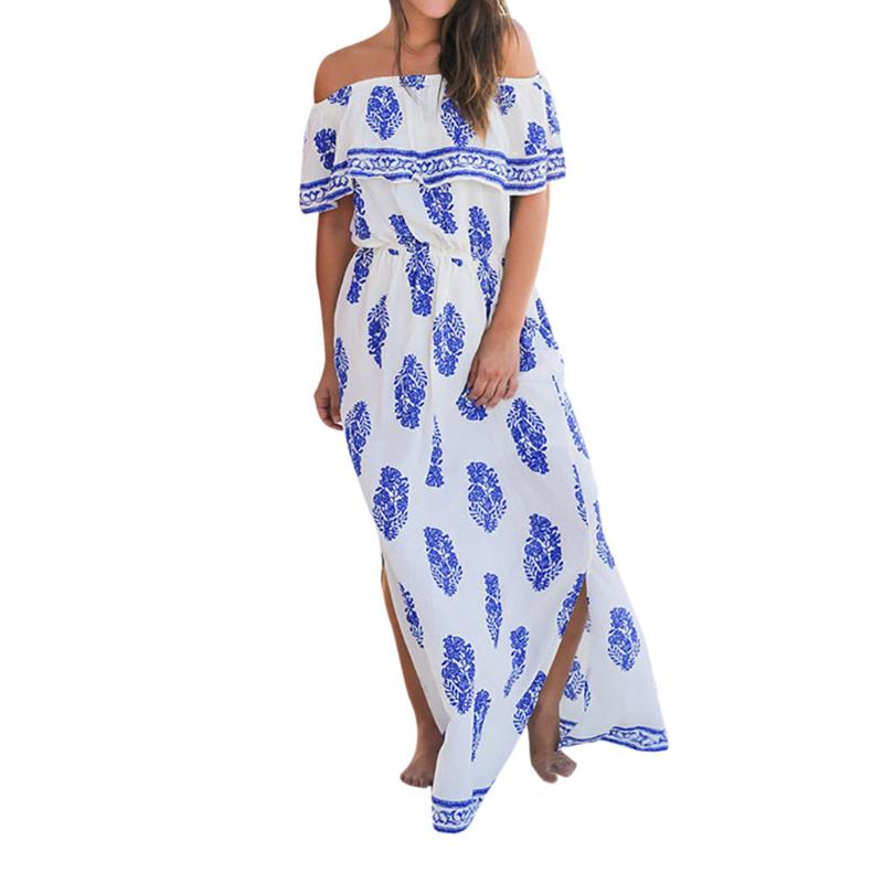 SAGACE Dress Women 2020 Leaves Boho Maxi dress for girls Evening Party Beach sexy Sundress Summer vestidos de verano 2020
SAGACE Dress Women 2020 Leaves Boho Maxi dress for girls Evening Party Beach sexy Sundress Summer vestidos de verano 2020