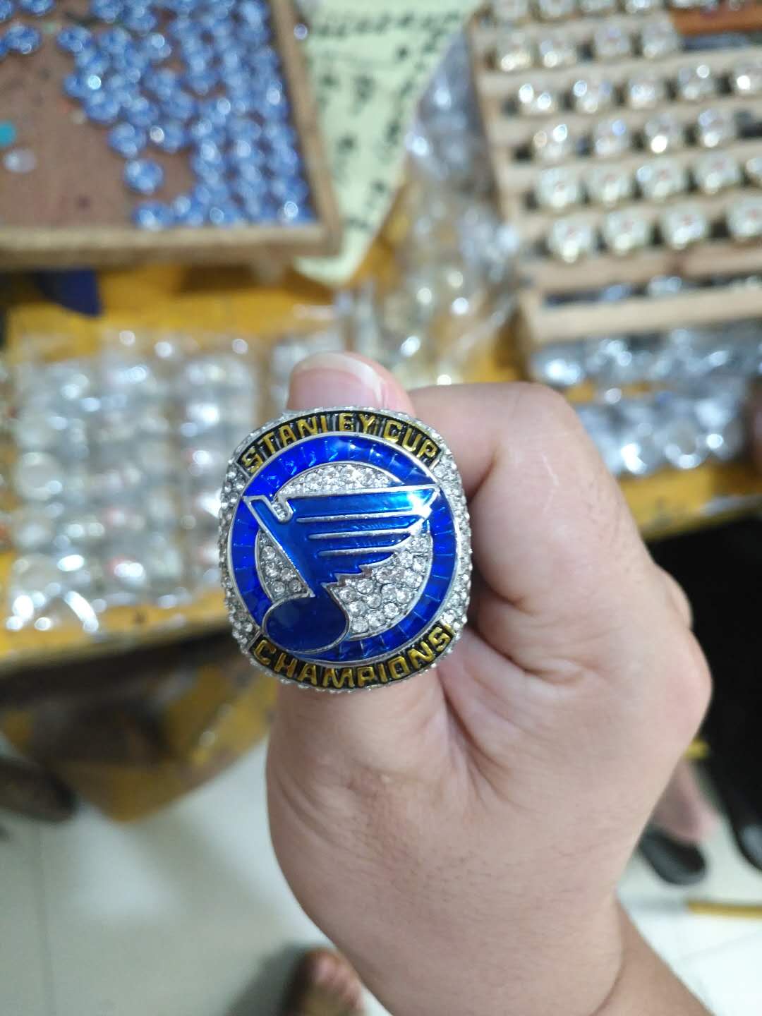 2019 St. Louis Blues Championship Ring Fashion men's ring Fans Best Gifts size 8-14# pretty ring
2019 St. Louis Blues Championship Ring Fashion men's ring Fans Best Gifts size 8-14# pretty ring