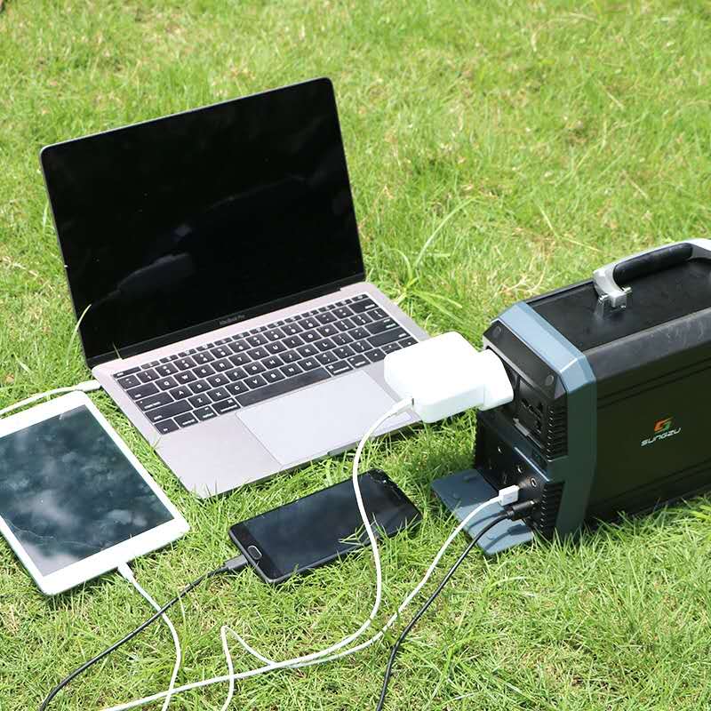 AC 110V/220V 93600mAh Portable Solar Generator Inverter UPS Pure Sine Wave Powers Supply USB Outdoor Energy Storage