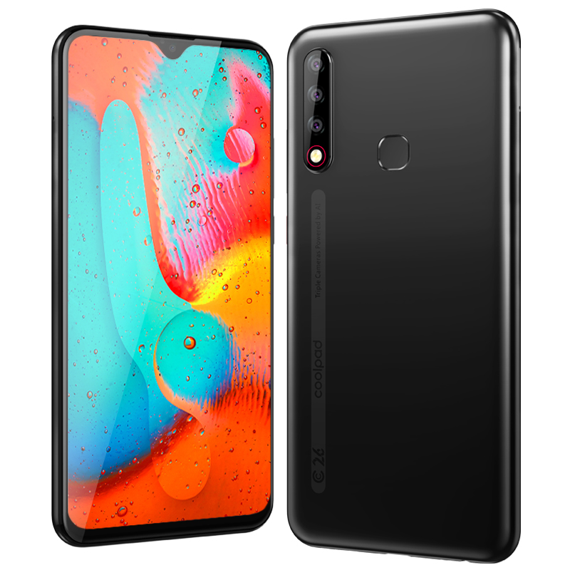 Smartphone COOLPAD 26 4G LTE - 6 Go de RAM, stockage de 128 Go, Snapdragon 710, écran de 6,3 pouces, appareil photo 16MP, déverrouillage d'emprei