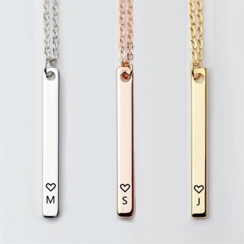 Pendant Necklaces 2021 Customized Select Disc Letter Couple Personalized A- Z Initial Stamped Name Chain Necklace Lover Gift
Pendant Necklaces 2021 Customized Select Disc Letter Couple Personalized A- Z Initial Stamped Name Chain Necklace Lover Gift
