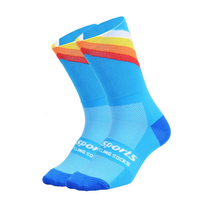 DH SPORTS New Professional Cycling Socks Men Women Outdoor Road Bicycle Bike Socks Brand Running Compression Sport Sock